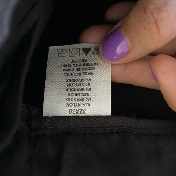 UB tech classic fit black stretch sides 32X30 - Picture 4 of 5